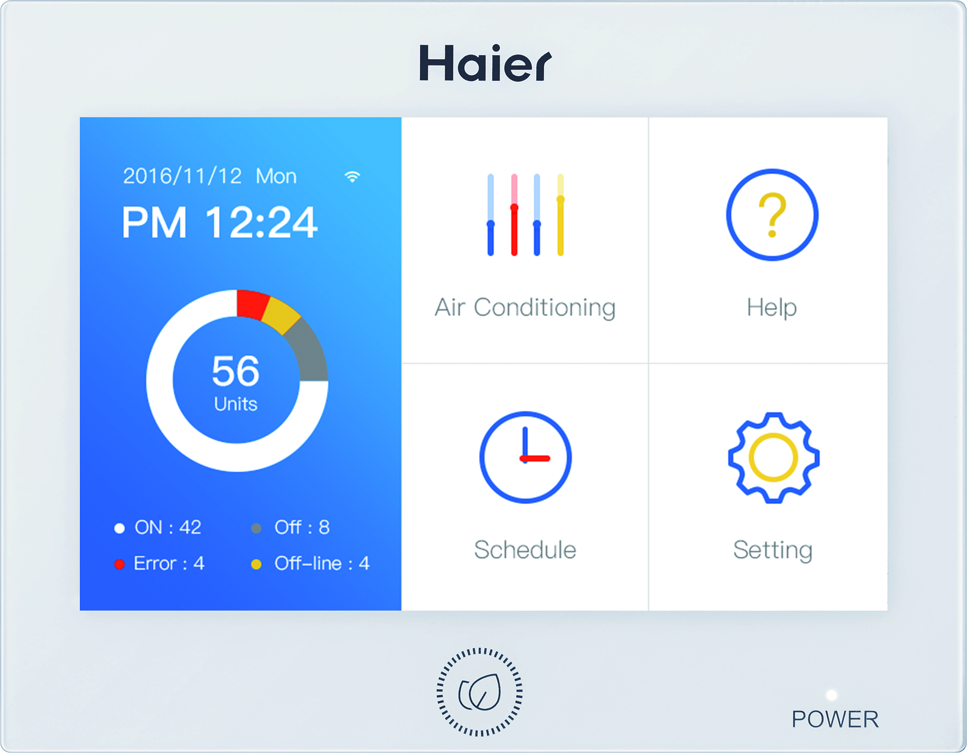 Haier centralna kontrola VRF sustava do 64 unutarnje jedinice